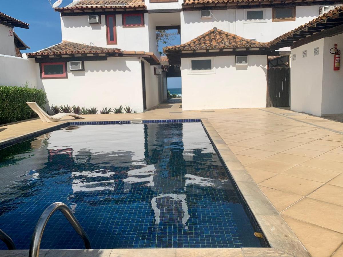 Casa em condomínio com os pés na areia de Geribá - 3 suítes Búzios Extérieur photo